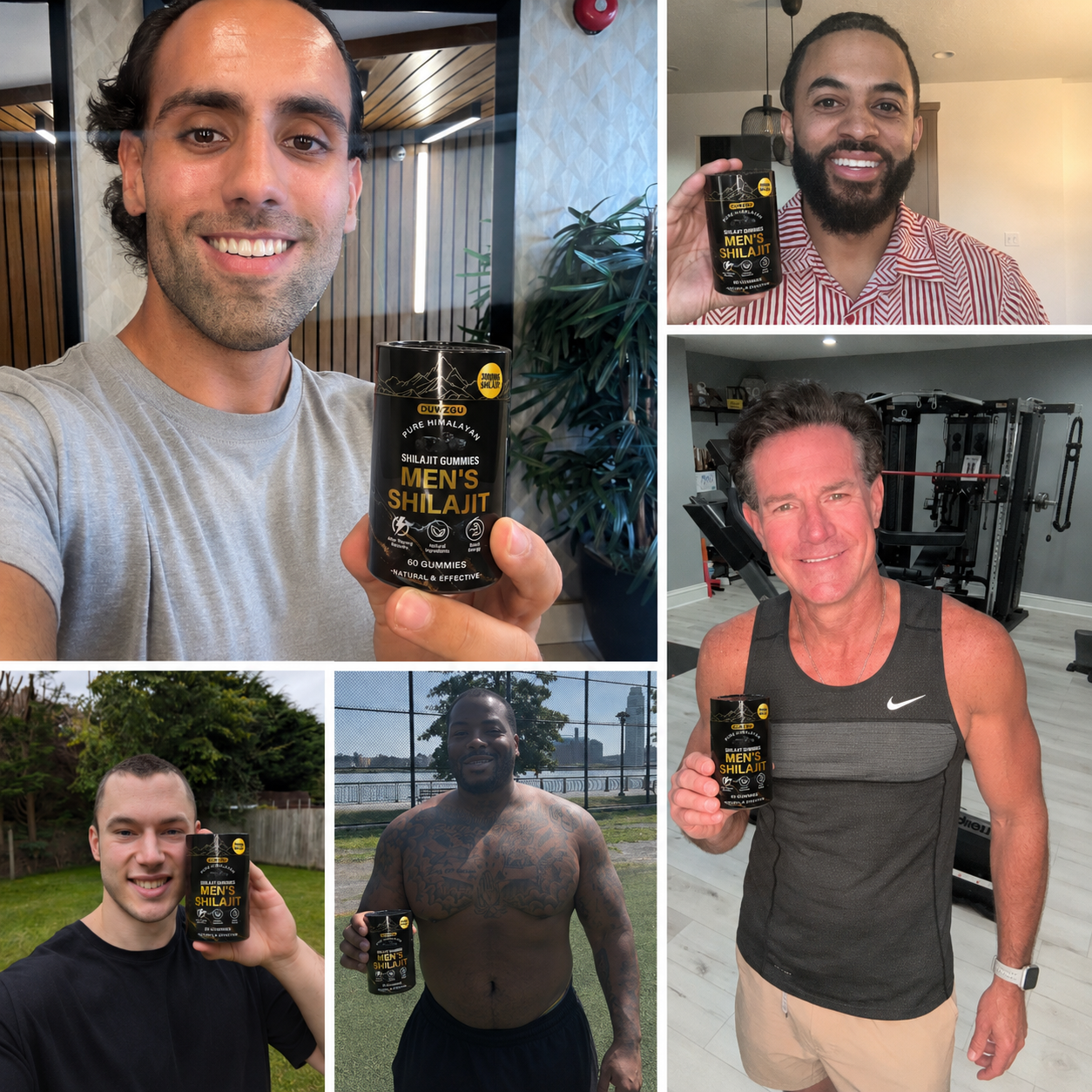 DUWZGU Men's Shilajit Gummies